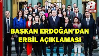 Başkan Erdoğan'dan Erbil açıklaması: Ziyaret edebilirim | Irak ile çok sayıda anlaşma imzalanacak