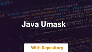 java umask