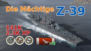 Die Mächtige Z-39 (The Mighty Z-39—2.3K XP, 6 kills, High Caliber, Confederate)