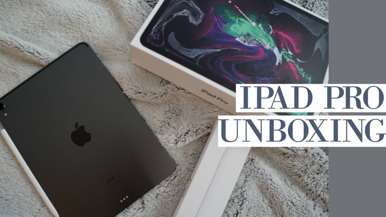Ipad Pro 11inch Unboxing 2019 Youtube