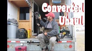 Living In A Converted  Uhaul With My Great Dane \u0026 Cat