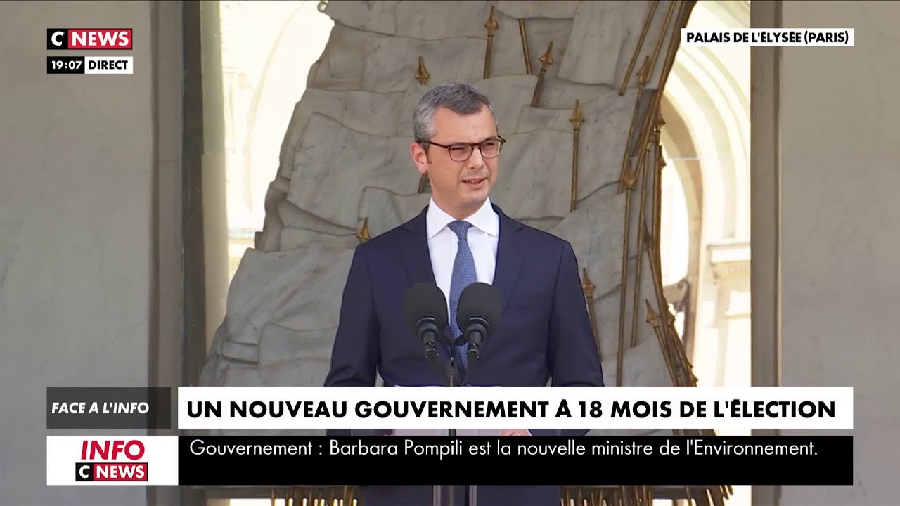 Remaniement : Découvrez La Composition Du Nouveau Gouvernement - YouTube