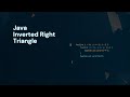 Java Inverted Right Triangle Pattern Program | Star Pattern Using Loops | Part-6