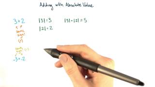 Adding with absolute value - Intro Algebra Review