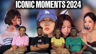 Our Reaction To Kpop ICONIC moments of 2024