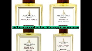 Alexandria Fragrances Review (4 Fragrances)