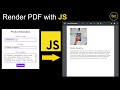 Build a product info paper app with JavaScript (render PDF with JS)