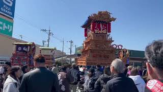 西条祭り 2024 風伯神社奉告祭　上喜多川　フジグラン