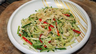 Appetizing and refreshing cold bean curd, an artifact with wine and rice