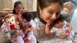 Jr. Chiru New Super Cute Video with Meghanaraj | Chiru Sarja | Meghanaraj