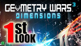 Geometry Wars 3: Dimensions  Evolved- 1st Look iOS Gameplay