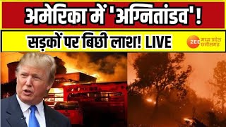 Los Angeles Fire LIVE Update : अमेरिका में 'अग्नितांडव'! सड़कों पर बिछी लाश! California Fire Rescue