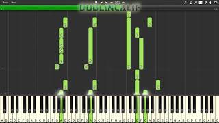 Metroid Prime - Menu Theme Piano Tutorial Synthesia