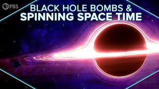 How Black Holes Spin Space Time