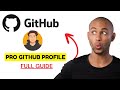 How to Create a Professional GitHub README Profile (Step-by-Step 2025)