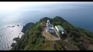 長崎県野母崎樺島の貝瀬と樺島灯台をドローンで撮影した4K動画です。