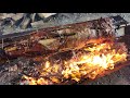 How To Cook a Whole Lamb on a spit roast