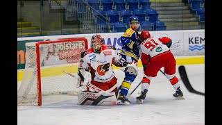 HIGHLIGHTS | Sestřih zápasu LHK Jestřábi Prostějov – HC ZUBR Přerov