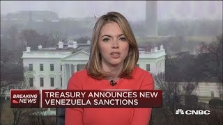 US Treasury announces new Venezuela sanctions