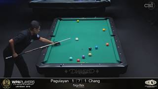 Alex Pagulayan vs Yu-Lung Chang: 2019 WPA Players Championship Main Event