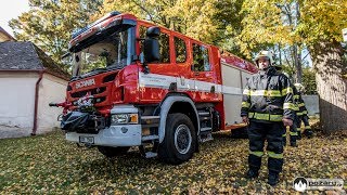 POŽÁRY.cz: V Zalužanech mají hasiči Scanii od firmy WISS Czech, nahradila Tatru 148