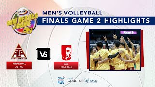 NCAA Men’s Volleyball Perpetual vs. EAC (Finals Game 2 Highlights) | NCAA Season 99