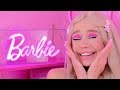 wednesday vs barbie one colored house challenge by barada gold