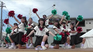 【チアダンスRAINBOW鳥取】「フライングゲット / AKB48」2024.8.14【きなんせ広場】