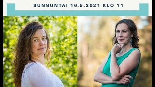 Lähetysjumalanpalvelus, Milka Myllynen, Anna-Liisa Liljefors, musiikki Erika Gueissaz, YouTube-live