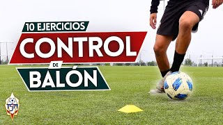 Mejora tu TÉCNICA y CONTROL de BALÓN en FÚTBOL | 10 Ejercicios para Futbolistas