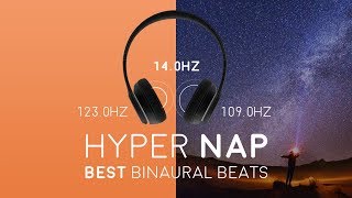 HYPER NAP - Binaural Beats - Energizing Sleep Cycle [20 Mins] Coffee Nap