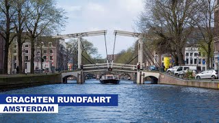 Grachten Rundfahrt in Amsterdam