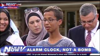 FNN: 14-year-old Ahmed Mohamed speaks after he was arrested for making a clock