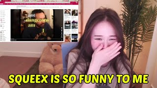 Tina Reacts to Squeex Core