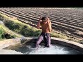 my first vlog swimming in tubewell water pool in village tube well water fun by boys