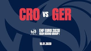 RE-LIVE | Croatia vs. Germany | Main Round | Group I | Men's EHF EURO 2020