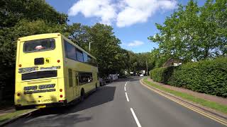 4K From Southend on Sea to Stansted Airport London UK Motorway Video Drive Journey