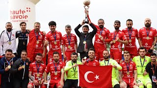 Ampute Milli Futbol Takımı, 2024 Avrupa Ampute Futbol Şampiyonası’nı kazanarak Avrupa şampiyonu oldu