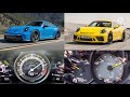 Porsche 911 992 GT3 vs Porsche 911 991.2 GT3 0-250 kmh race