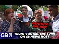 'How Am I Racist?!' | Ben Leo Leaves Trump Protesters SPEECHLESS Amid Violent Chants
