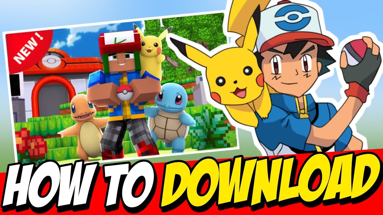 [ PIXELMON MOD ] HOW TO DOWNLOAD MORE MEGA PIXELMON UPDATE For ...