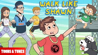 Walk Like Shawn 🎵 Music Video (Animated in the FGTeeV Books Style)
