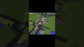 Zug gegen Luft in Minecraft