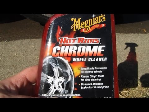 Review for Meguiars Hot Rims Chrome wheel Cleaner Review for Meguiars Hot Rims Chrome wheel Cleaner