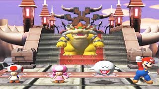 Mario Party 7 - Toad,Toadette,Mario,Boo - All Bowser 4 Player Free Play Sub (Minigame Cruise)
