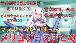 【FGO】マスターが好きすぎるメリュジーヌまとめ(妖精騎士ランスロット) マイルーム会話【Fate/Grand Order】