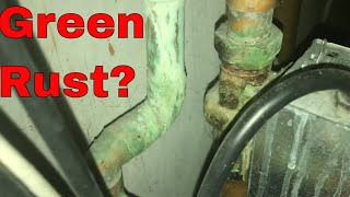 Should you worry about the green rust/patina (virdigris) on your copper pipes?