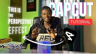 Perspective Text Effect in CapCut Tutorial Video
