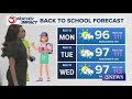 First day of school weather will still feel like summer