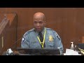 Police chief: Kneeling on Floyd’s neck violated policy